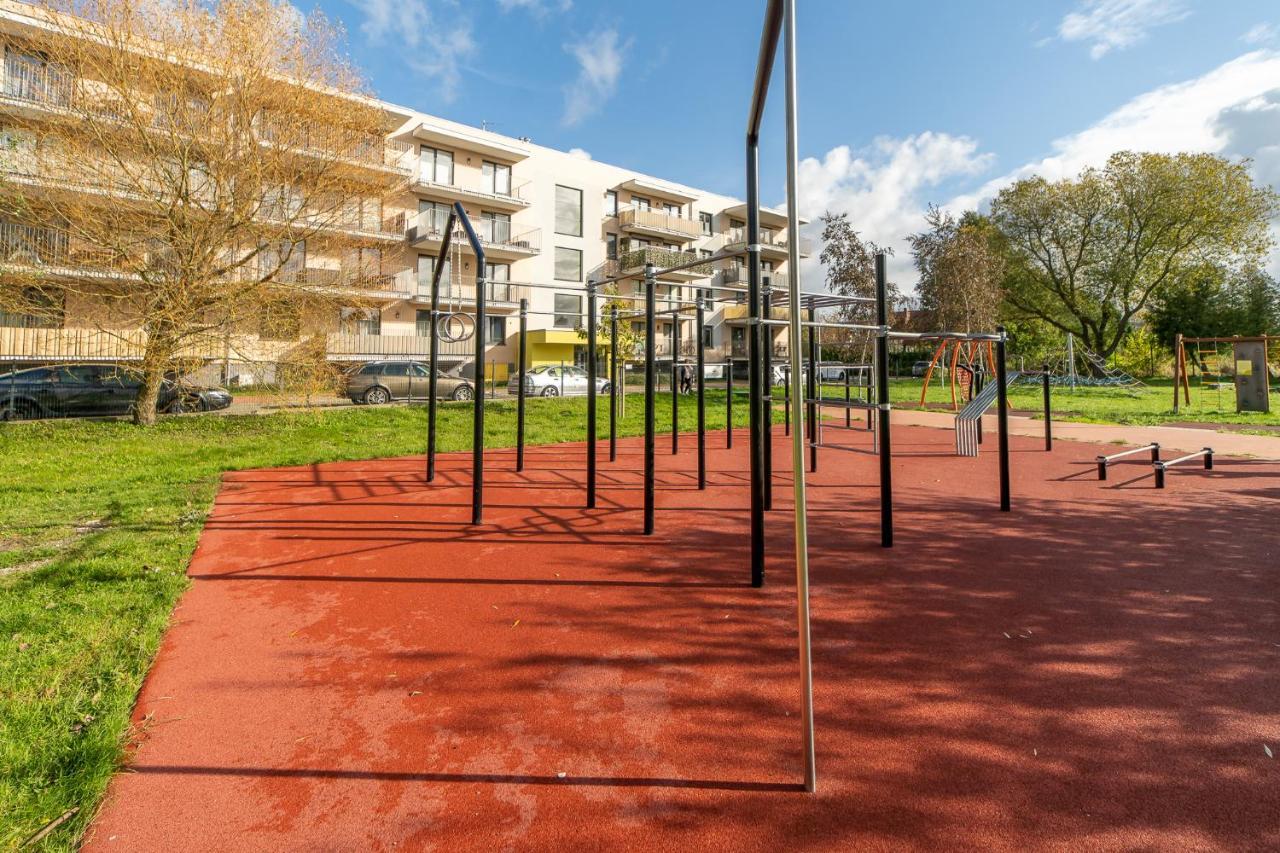 Apartament Niebieski 코워브제크 외부 사진